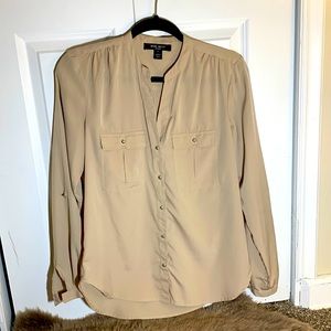 Minimalist beige blouse by Nine West Jeans